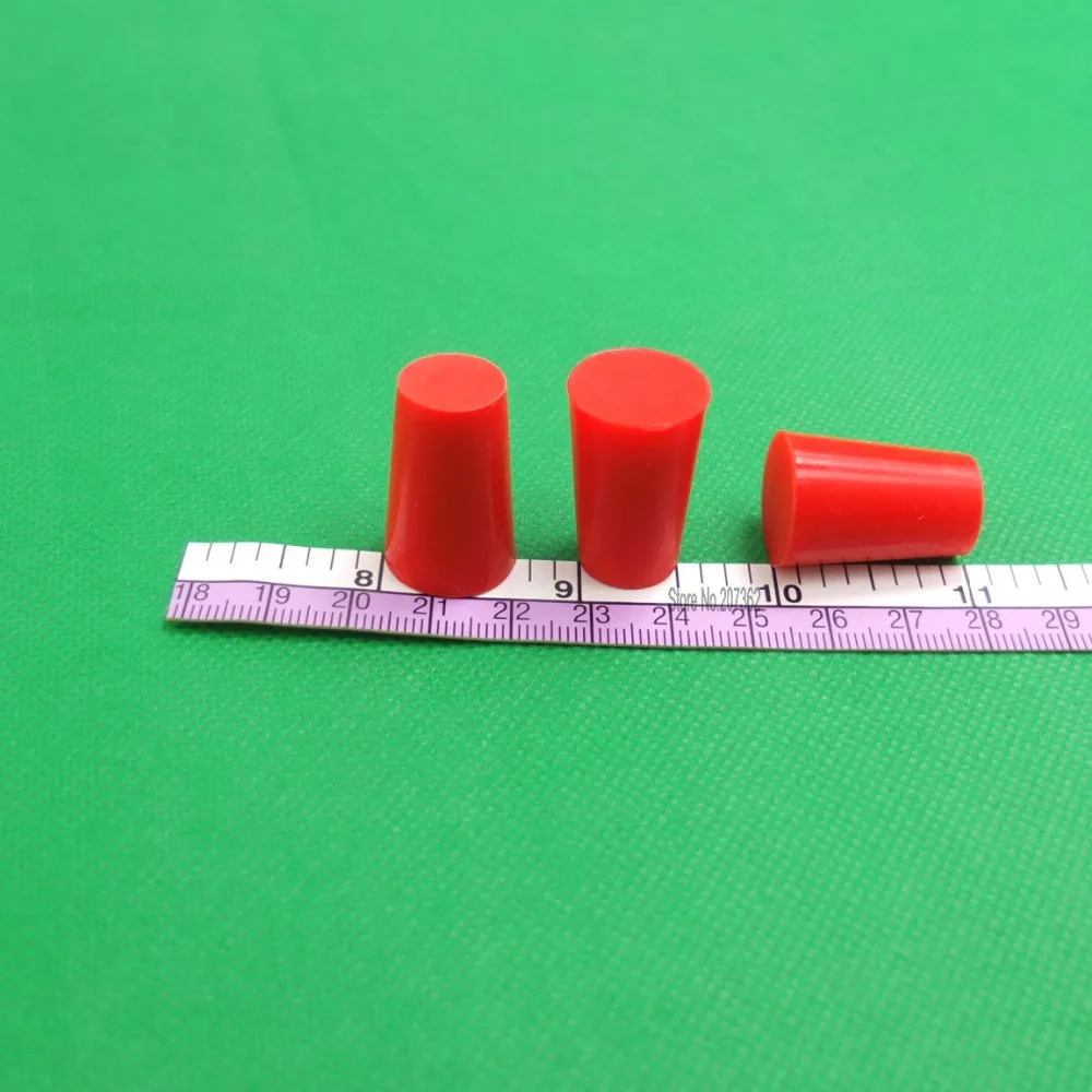10 шт./лот конические заглушки для конуса из силиконовой резины 13 мм X 16 99 25 4