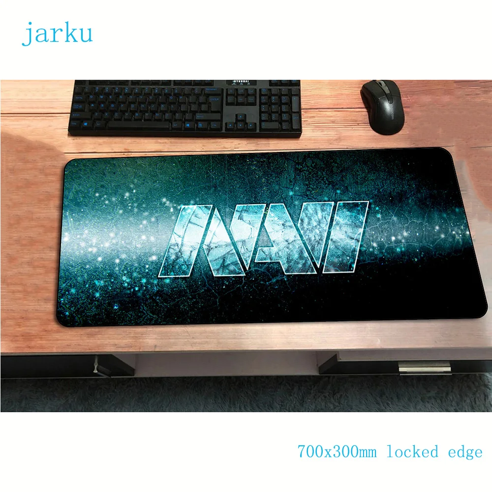 Коврик для мыши natus vincere 700x300x3 мм компьютерный коврик геймпад xl игровой офисный