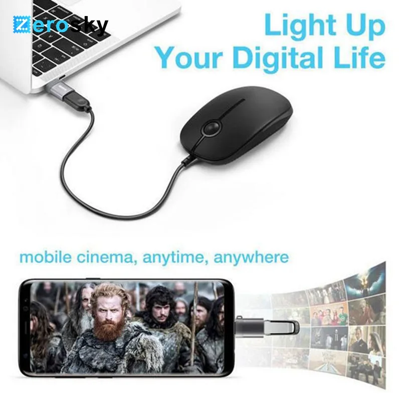 Адаптер OTG Type-c USB C Micro Type USB-C 3 0 конвертер данных для зарядки Samsung Galaxy S8 S9 Note 8 |