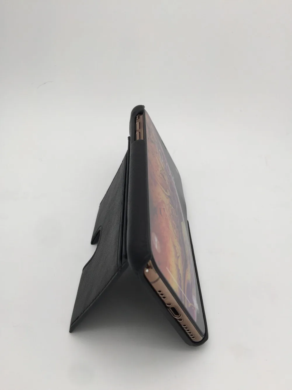 VNSTRIP кожаный Vinatge элегантный чехол с подставкой для телефона и карманом карт iPhone X