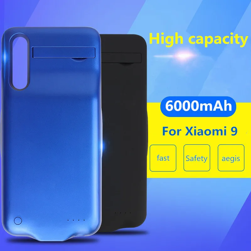 

Чехол для аккумулятора Xiaomi 9, 6000 мА · ч, ультратонкий, быстрая зарядка