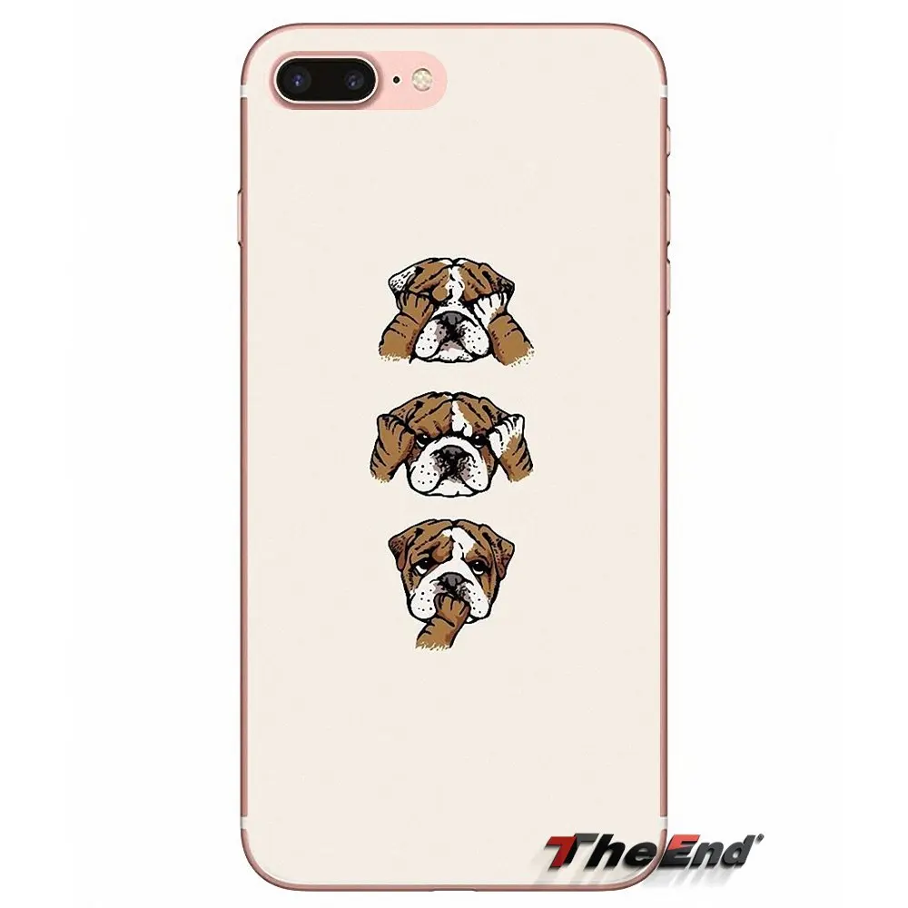 Силиконовый чехол для Huawei G7 G8 P7 P8 P9 Lite Honor 4C 5X 5C 6X Mate 7 8 9 Y3 Y5 Y6 II 2 Pro 2017 Puppy pibull Pitbull Gog |