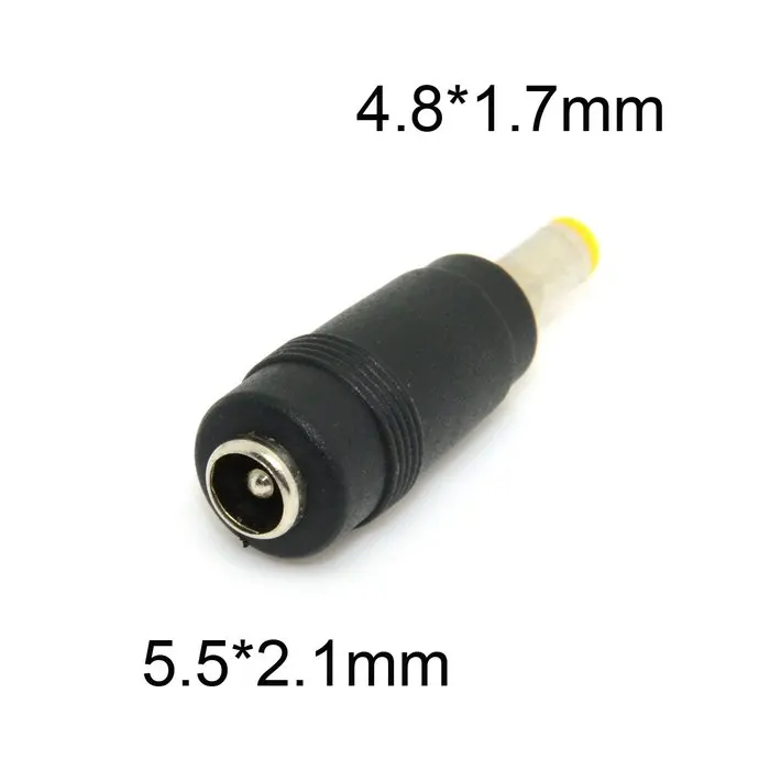DC 5 2 1 мм гнездо к 4 8 7 вилка AC разъем питания адаптер|female female|female to femalefemale plug |