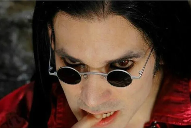 Солнцезащитные очки JackJad в готическом стиле женские маленькие круглые брендовые