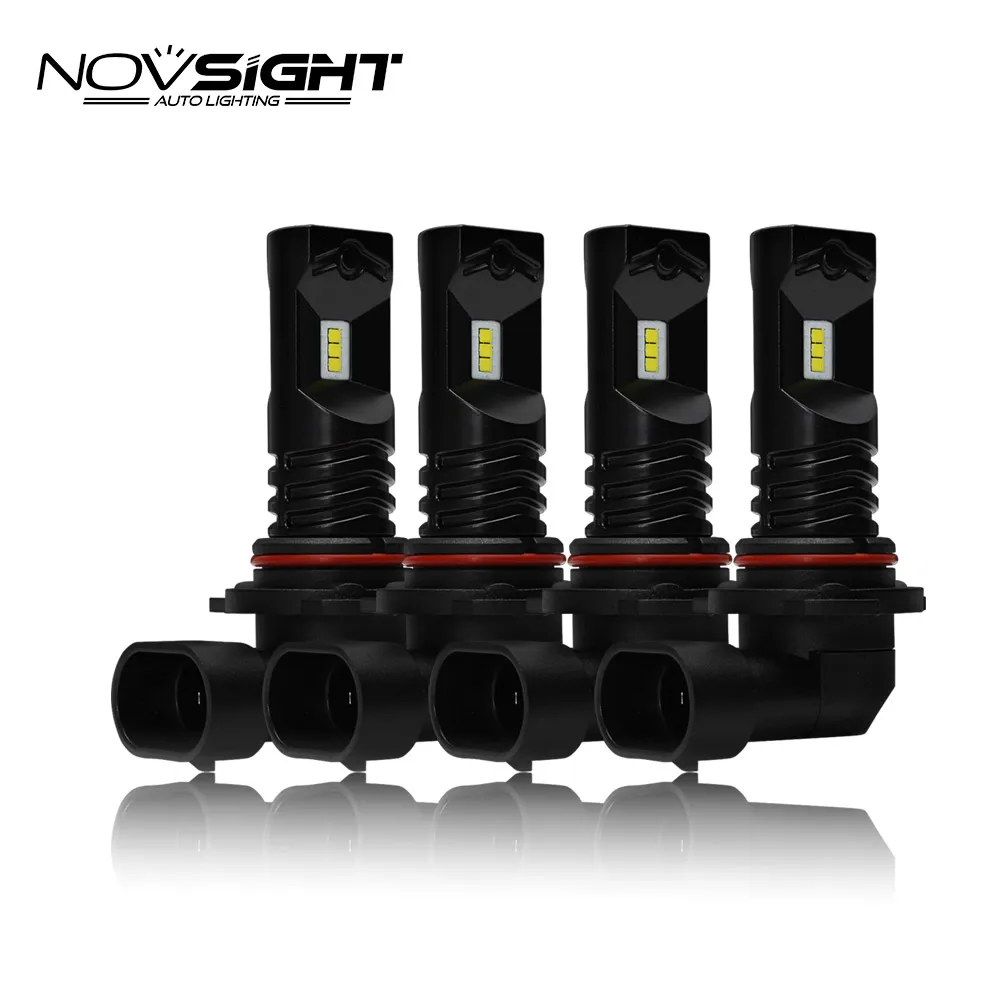 Novsight 2 шт. H3 H7 H11 HB3 9005 HB4 9006 80 Вт 800LM с CSP светодиодные чипы лампы 6500 к белые