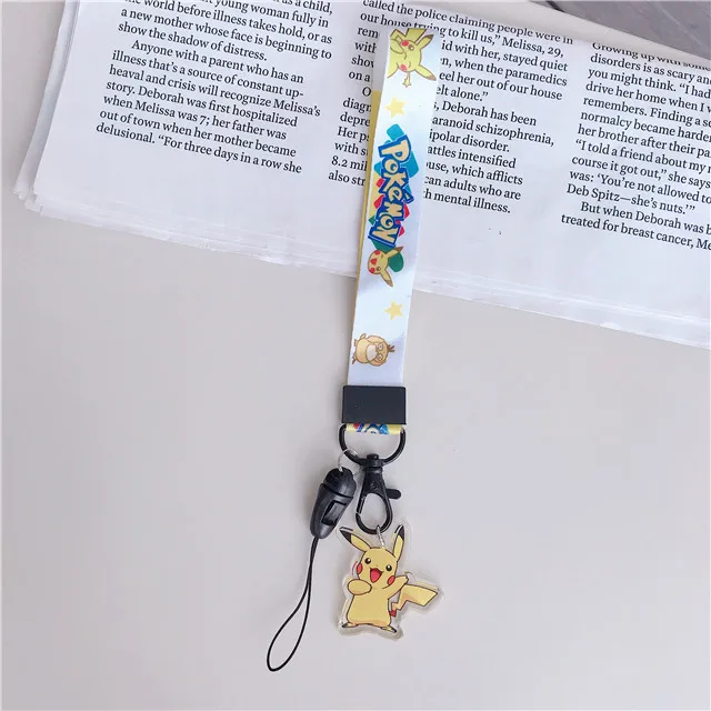Duffy Bear Crayon Shinchan Flowers Pattern For Camera Mobile Phone Lanyard Neck/Wrist Strap Keys Chain - Цвет: 93
