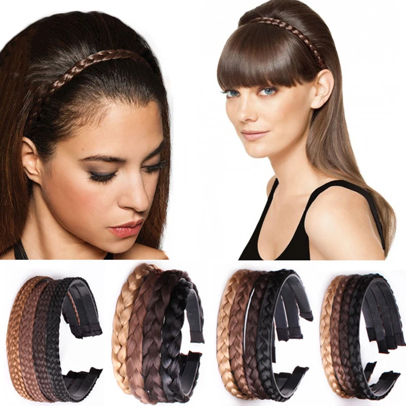 Женский Плетеный обруч для волос винтажный волос| |