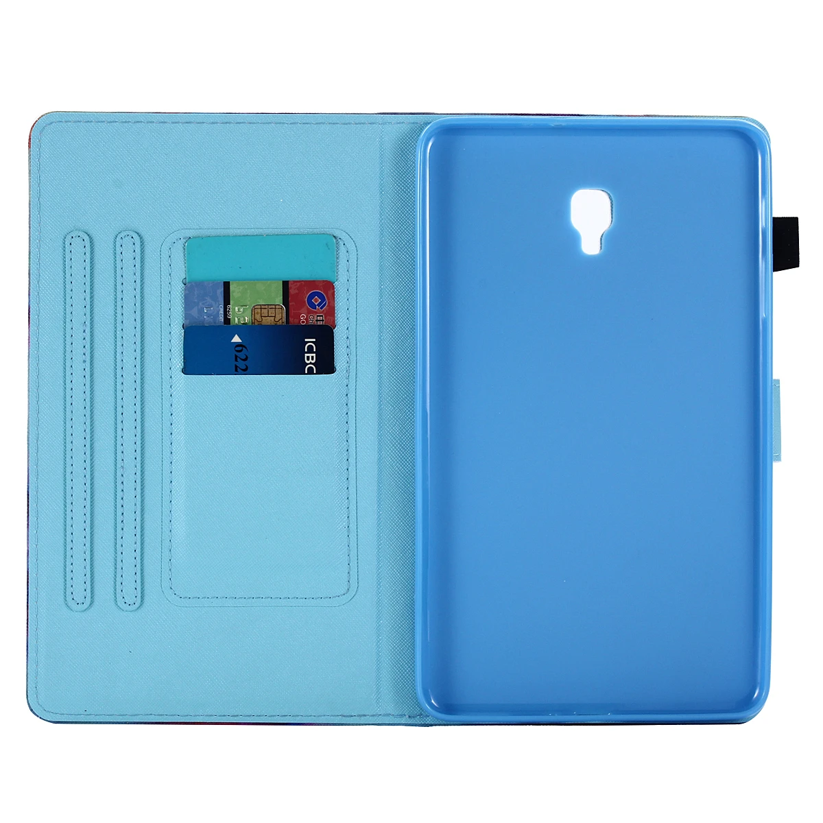 SM T380 T385 чехол для Samsung Galaxy Tab A 8 2017 0 A2 S умный с подставкой рисунком кота + пленка