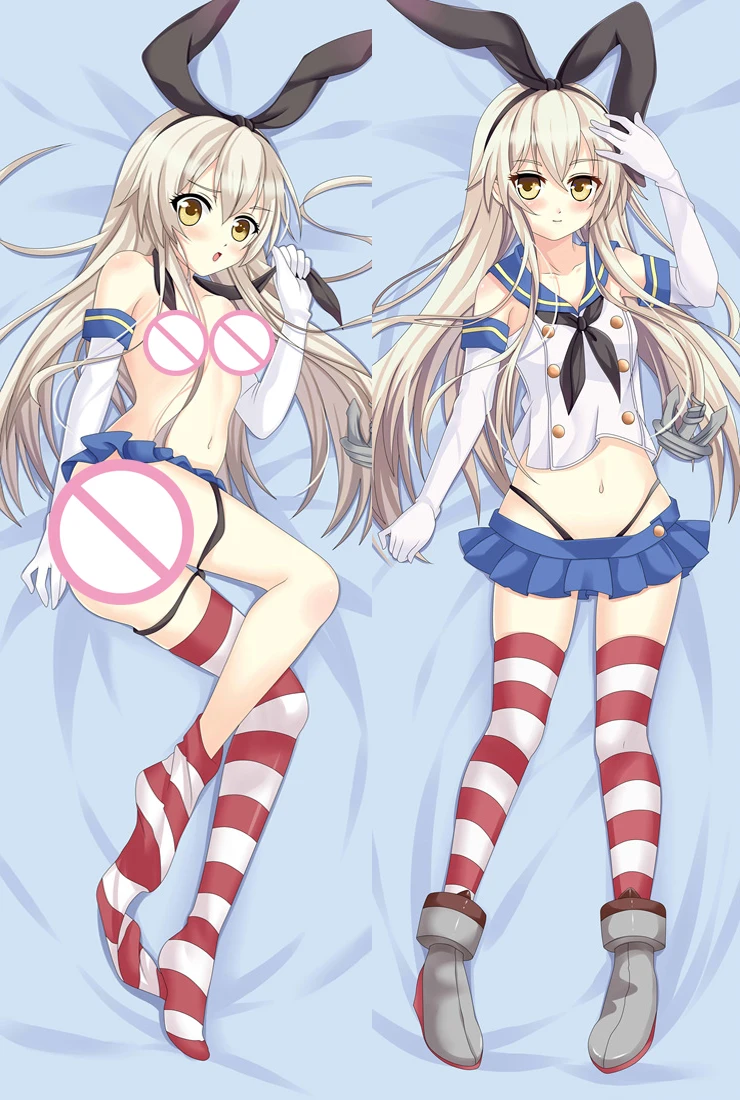 Наволочка для подушки с изображением девушки из аниме Dakimakura Kantai|body pillowcase|anime