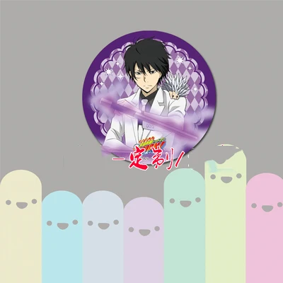 ZXFJXR 58 мм анимационный значок HITMAN REBORN!Sawada Tsunayoshi Gokudera Hayato Yamamoto Takeshi Lambo значок|Броши|