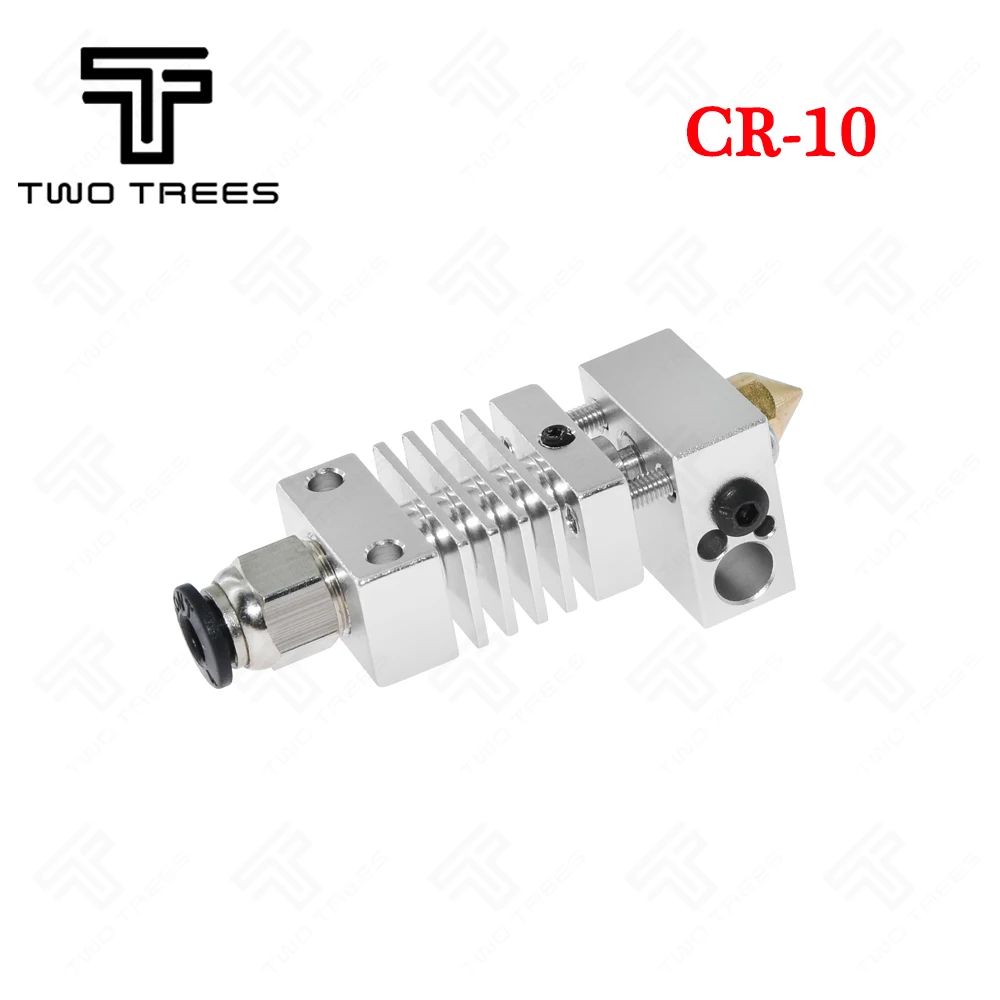 3d принтер CR10 Hotend экструдер на большие расстояния V6 экструзия 12V50W j-головка Тепловая теплоотдача горло 1,75 мм 3d принтер Reprap часть