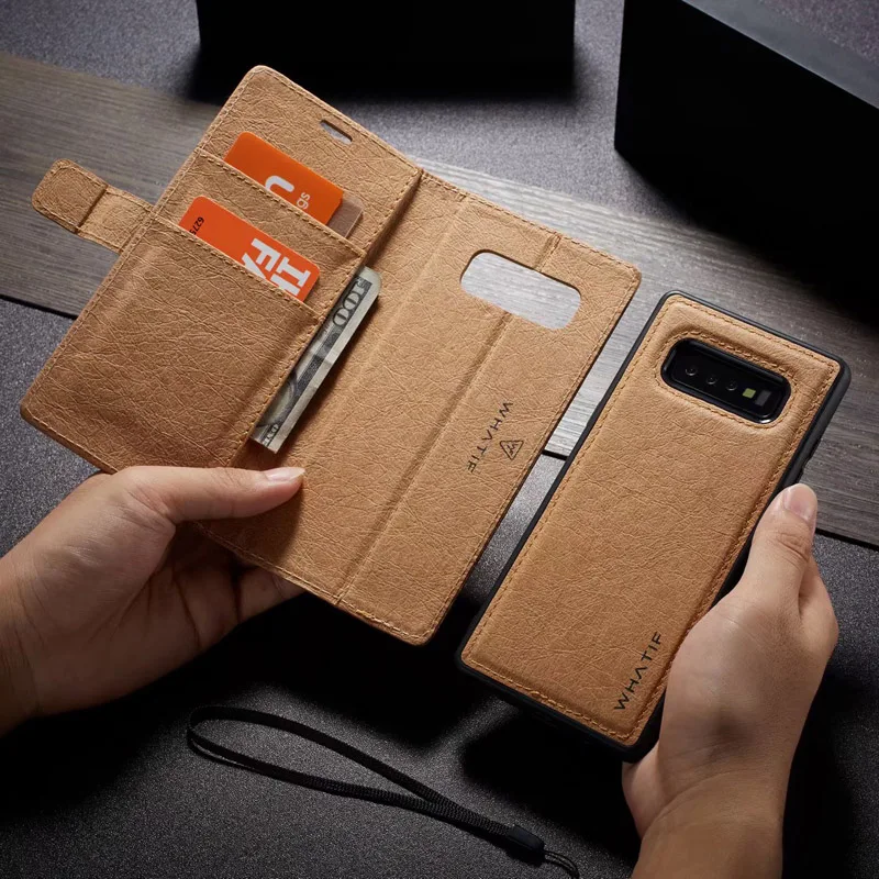 Чехол с откидной крышкой для samsung Примечание 10 S10e S10 S9 S8 плюс крафт-бумага класса люкс сумка для ноутбука искусственная(-ый) искусственной кожи чехол для Galaxy S7 Edge Note 8, 9