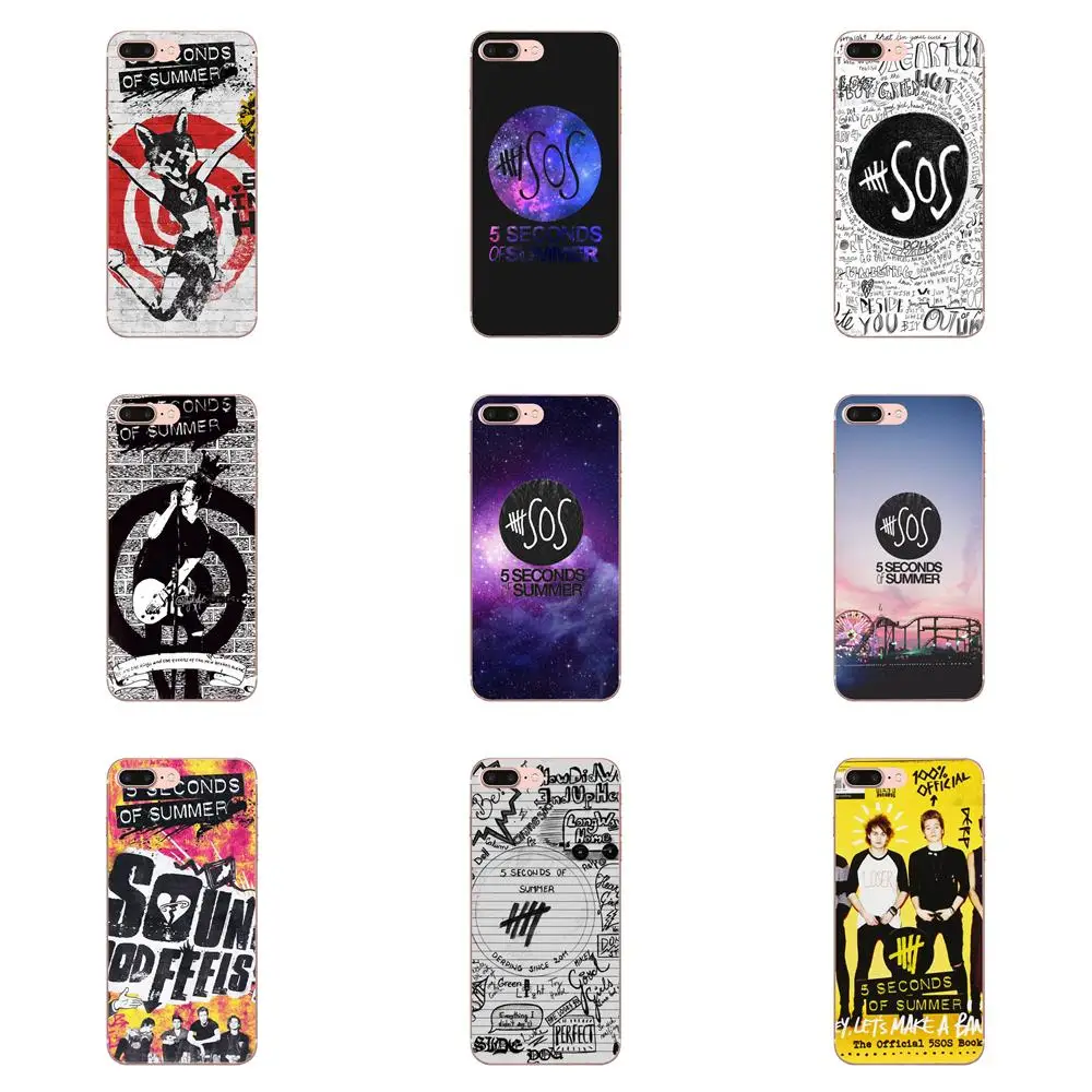 Новый дизайн 5 Seconds Of Summer Sos для LG G4 G5 G6 K4 K7 K8 K10 2017 V10 V20 V30 стилусы Nexus 5X G2 G3 мини дух