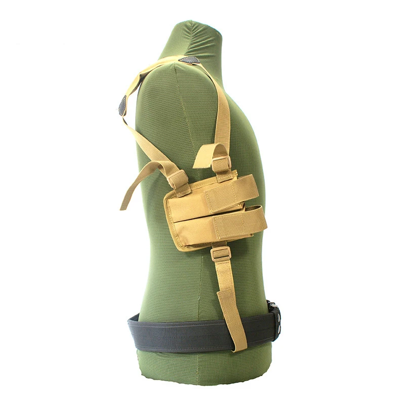 Outdoor Durable Military Tactical Hunting Shoulder Gun Holster niversal Left Right Hand Pistol Pouch JZ-004 | Спорт и развлечения