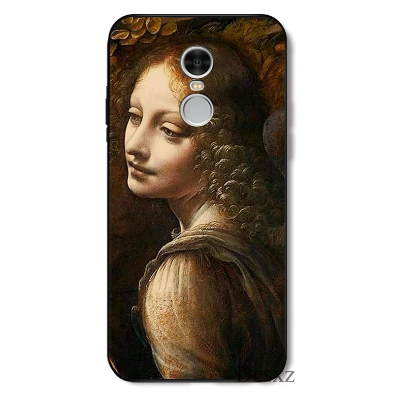 Чехол для мобильного телефона Italy Leonardo Da Vinci Art Work Painting Xiaomi Redmi Note 4 4A 4X 5 5A 6 7 GO S2 6A Pro