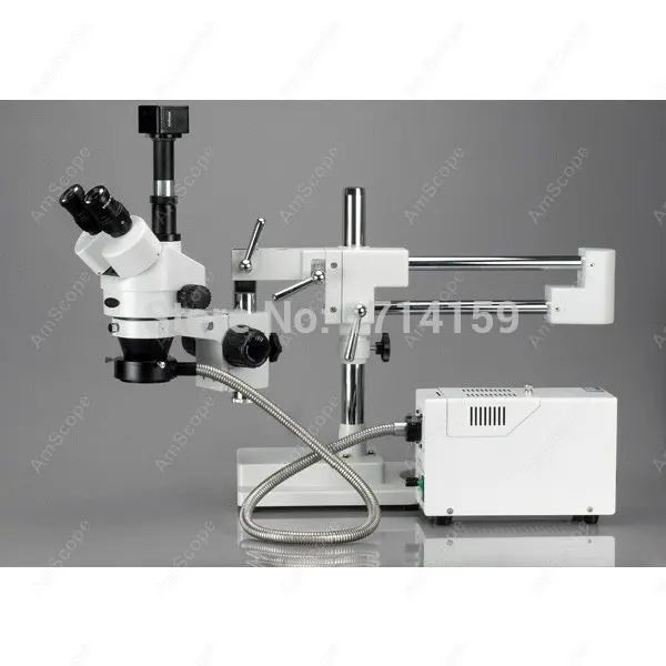 Граверы gemologists-AmScope Supply 3.5X-90X Тринокулярный волоконно-оптический стереомикроскоп