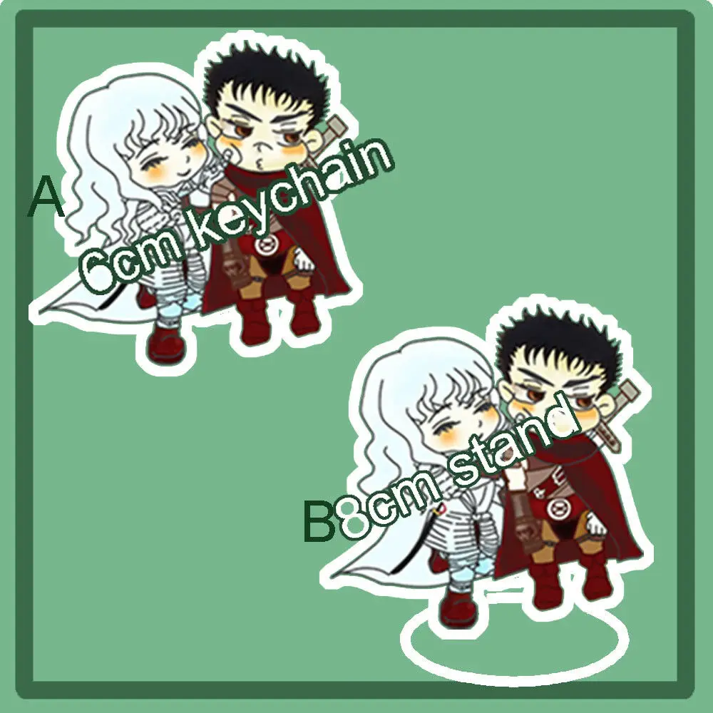 Berserk Guts Гриффит акриловый брелок стенд двухсторонний меч берсерка|Реквизит для