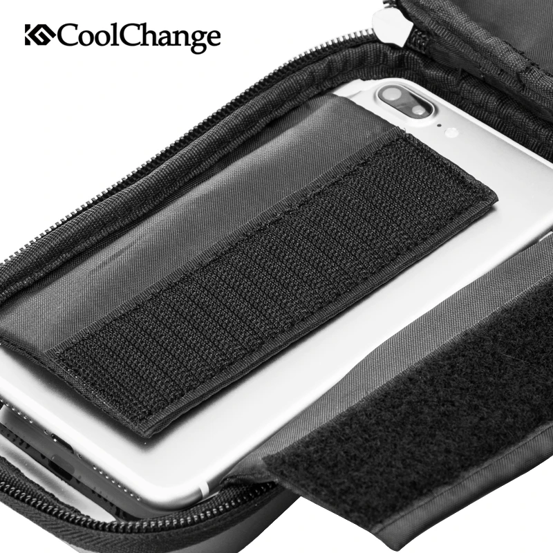 Велосипедная сумка CoolChange с защитой от дождя рама для сенсорного экрана