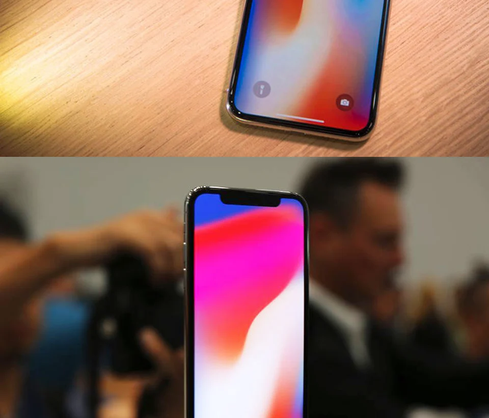 Разблокированный разблокированный смартфон Apple iPhone X с шестиядерным процессором, 256 ГБ/64 Гб ПЗУ, 3 Гб ОЗУ, двойная задняя камера 12 МП, 5,8 дюйма, 4G LTE