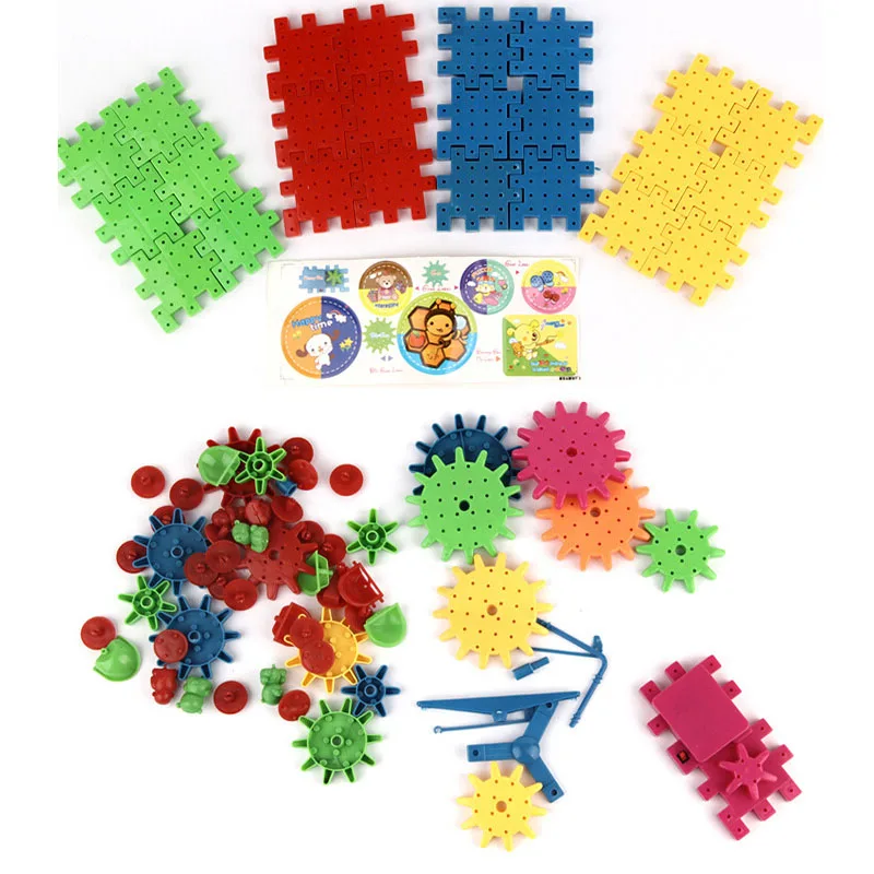 81 шт. детский пластиковый конструктор | Игрушки и хобби