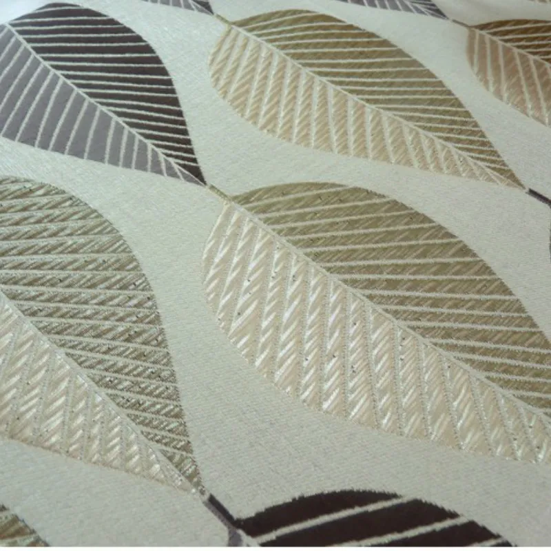 

HELLOYOUNG Table Runner Linen Cotton Leaf Jacquard Long Table Cover Fabric Modern Nordic Style Home Decoration