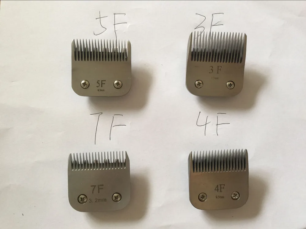 Профессиональная машинка для стрижки животных A5 blade 4F+ 3F+ 7F+ 5F подходит для большинства Andis и Oster clippers