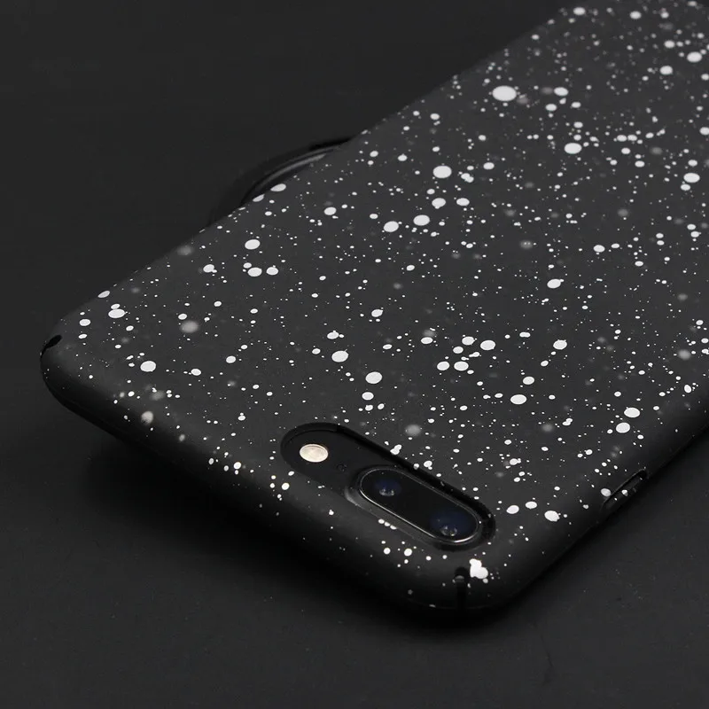 Матовый PC Star Sky Ulra-тонкий жесткий чехол для iPhone X XS Max Xr 5 5S SE 6 Plus 6S 7 8 Аксессуары