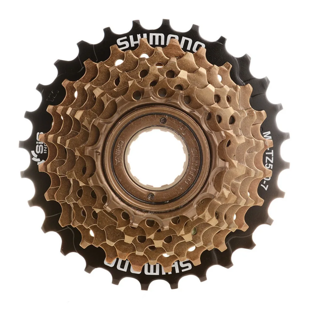 Оригинальный SHIMANO Tourney велосипед MF TZ500 7 Freewheel 14 28 T/14 34 T сталь для MTB дорожный