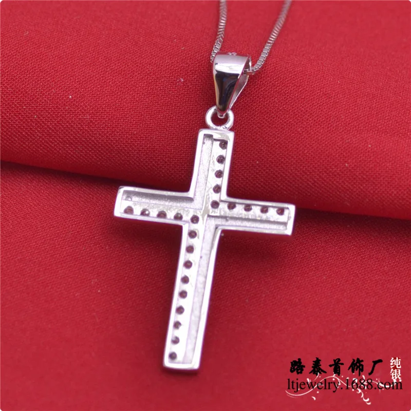 LSP898 ожерелье ювелирных изделий 925 подвески серебряный крест |cross pendant necklace|jewelry