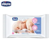 Очищающие салфетки для груди Chicco 72 шт., 0 мес
