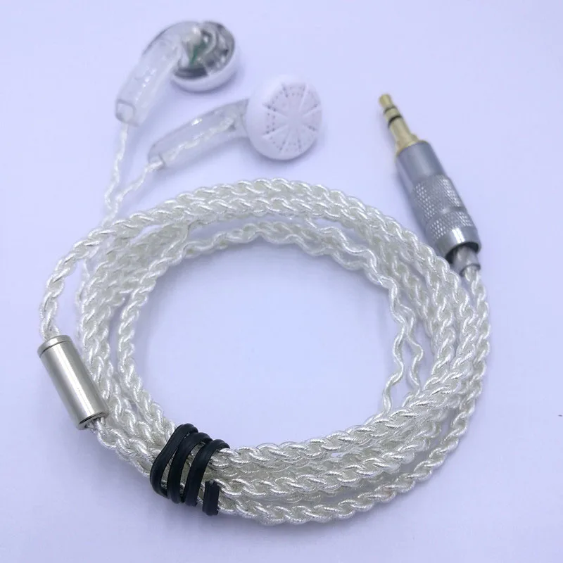 RY4S silver UE cable RY4S оригинальные наушники-вкладыши 15 мм качество музыки звук HIFI наушники(MX500 стильные наушники) 3,5 мм прозрачные наушники - Цвет: RY4S silver UE cable
