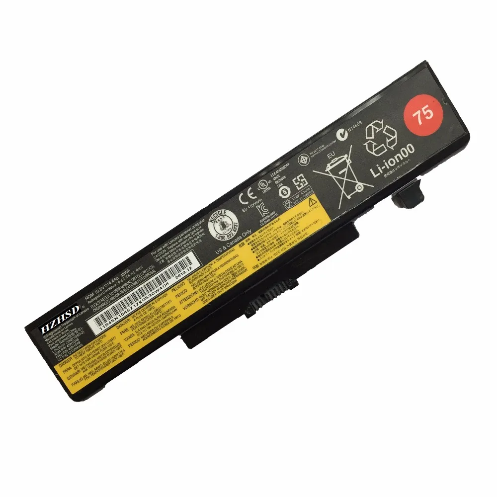 Аккумулятор для ноутбука Lenovo Y480 10 8 В 48 Вт · ч E430 E435 E530 E535 L11S6Y01 L11L6F01 L11L6R01 |