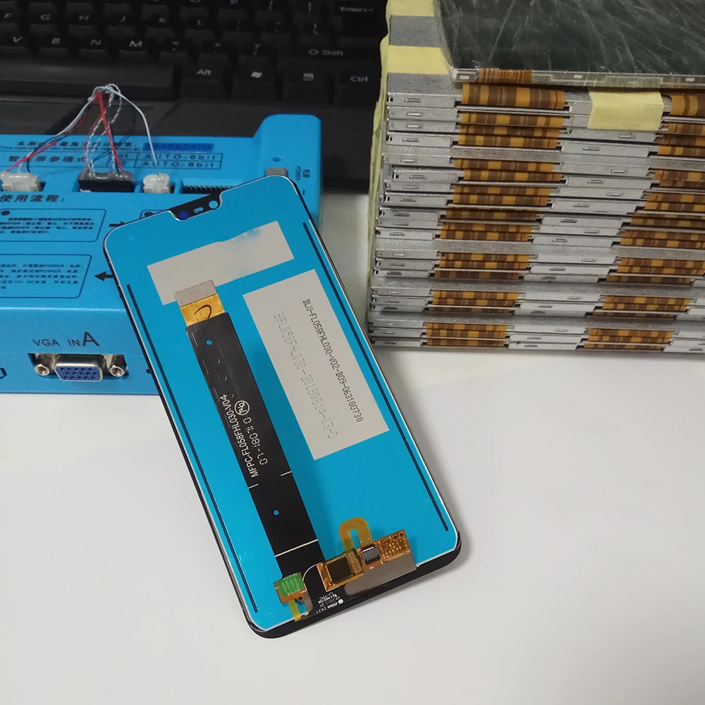 Для 5 8 &quotMicrosoft Nokia X6 6 1 плюс ЖК дисплей кодирующий преобразователь сенсорного