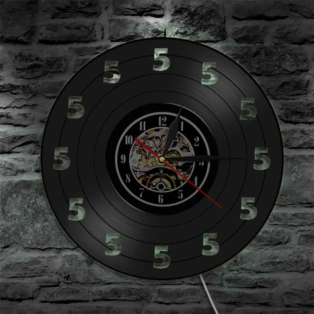 Светодиодный настенный светильник It's Always на пять часов домашний декор