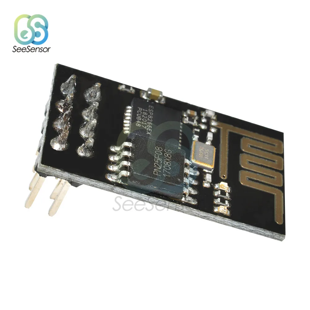Беспроводная плата приемопередатчика ESP8266 ESP01 с последовательным Wifi модулем 3 в 6