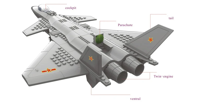 Wange Современные Военные совместимые с legoed военные строганные комплекты боевого