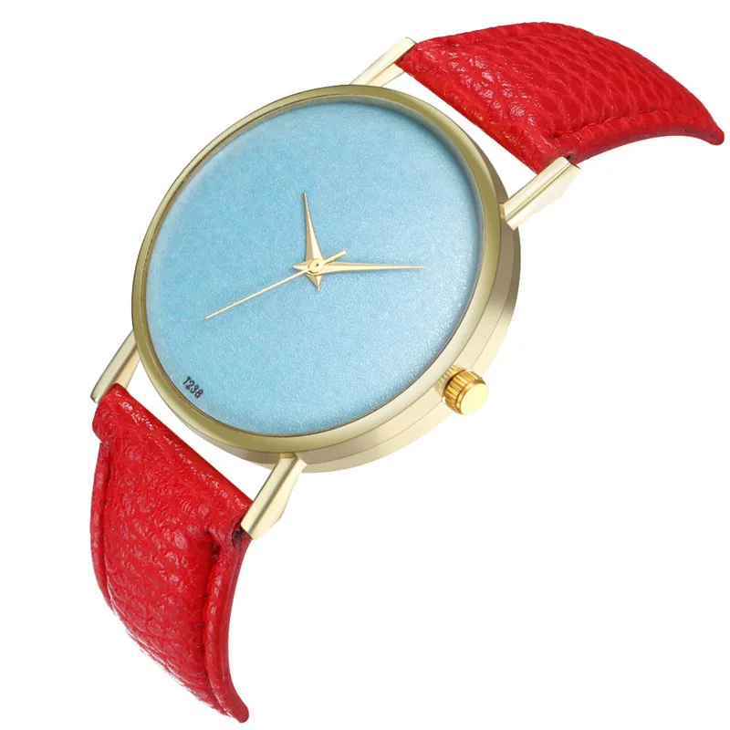 Женские кварцевые часы FUNIQUE с синим циферблатом Reloj Mujer Прямая поставка | Наручные