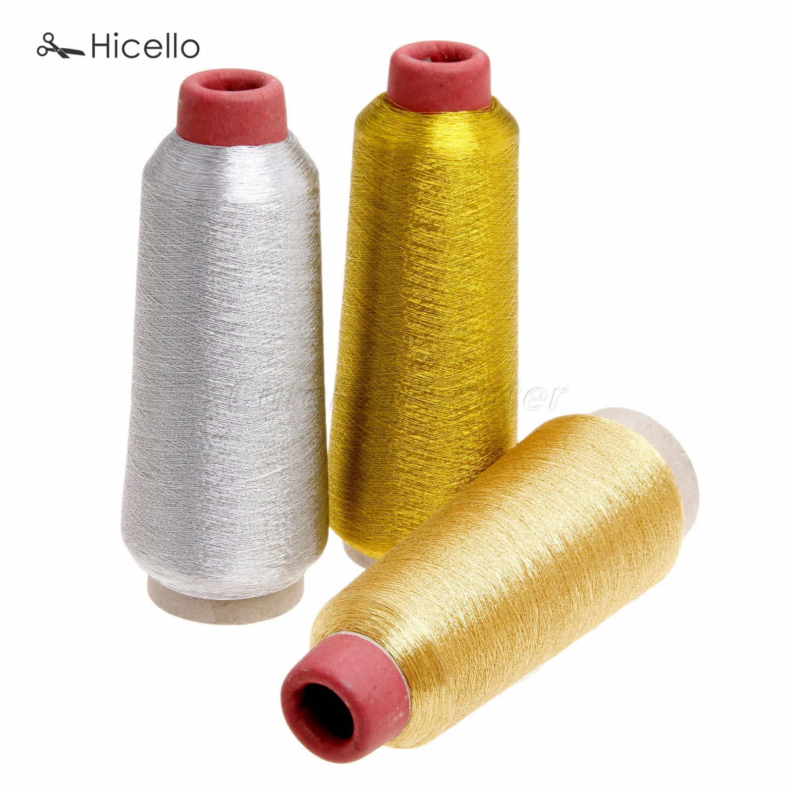 1 шт. компьютерные поперечные нитки для вышивания крестиком линия золотистого и