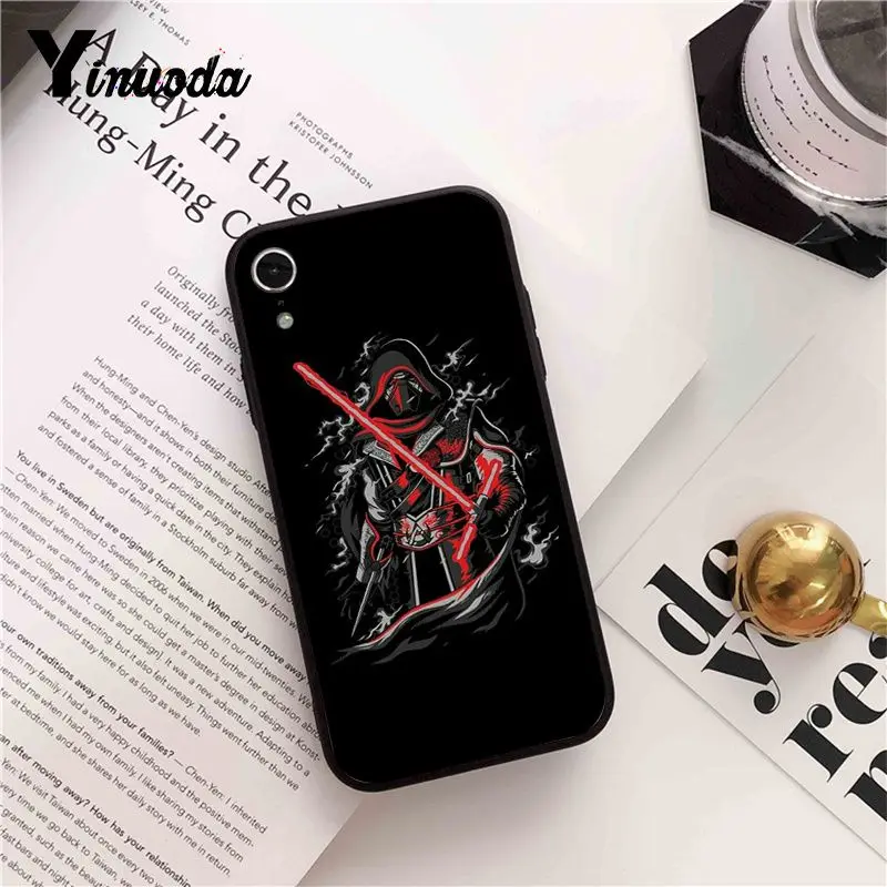 A4 Yinuoda Star wars детский Coque Shell чехол для iPhone X XS MAX 6 6 S 7 7 plus 8 8 Plus 5 5S XR Coque Shell Fundas Capa - Цвет: A4