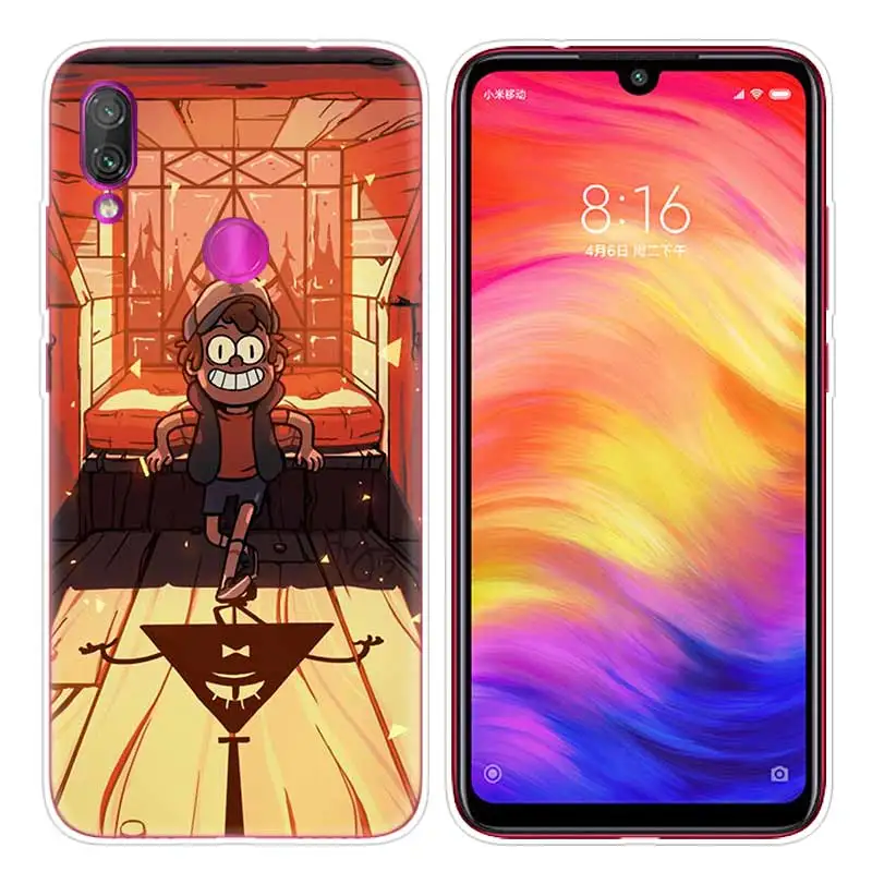 018 Силиконовый чехол для Xiao mi Red mi Note 7, 6, 5 Plus, mi A2, 8 Lite, Pro Prime Play, чехол для телефона, чехол s, Гравити Фолз - Цвет: 018