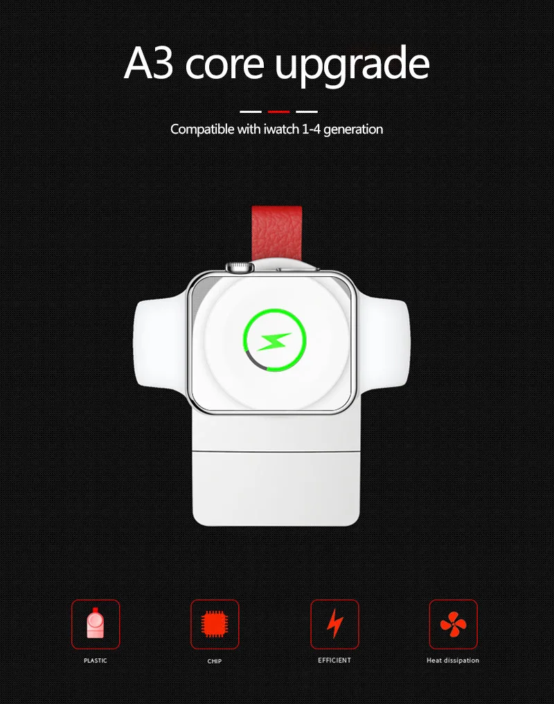 Suntaiho Зарядное устройство для наручных часов Apple watch Series 4/3/2/1 Зарядное устройство быстрой Беспроводной Магнитный зарядный кабель для передачи данных для Apple Watch 4 USB Зарядное устройство