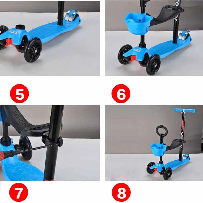 3 в 1 скутер для детей 10 лет|children scooter|scooter in 13 scooter |