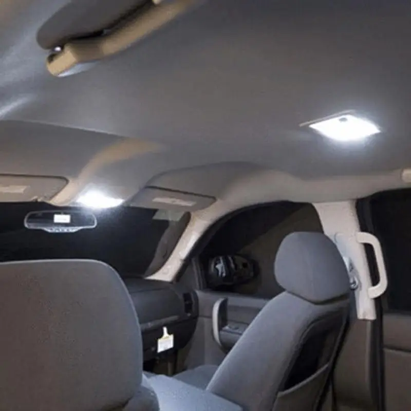 48 SMD теплый белый Панель водить автомобиль купольная Гирлянда для интерьера настенный светильник светильники бра для светодиодные лампы для автомобильных фар 12V