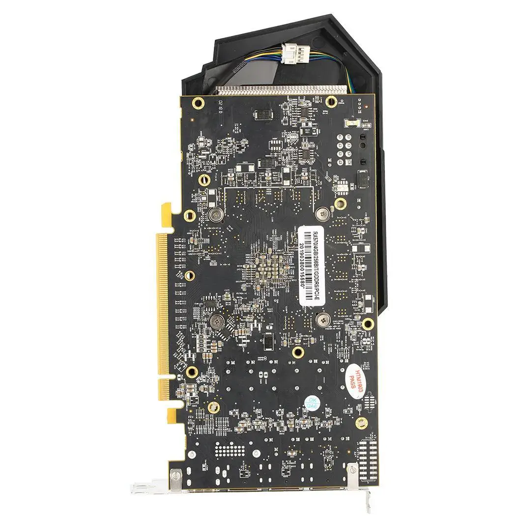 2019 новые оригинальные RX 570 4G 4 GB RX570 256bit GDDR5 PCI Express 3 0 настольные игровые видеокарты