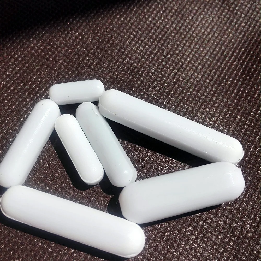 7 шт. магнитная мешалка из ПТФЭ белого цвета|stir bar magnetic|stir barstir mixer |