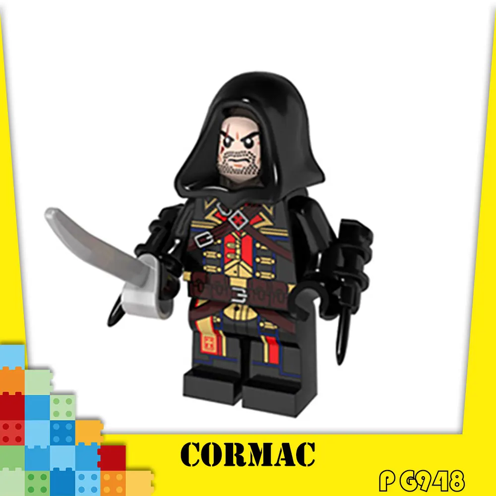 Одна распродажа ASSASSIN Ezio Auditore Da фигурки для конструктора Кирпичи игрушки Дети
