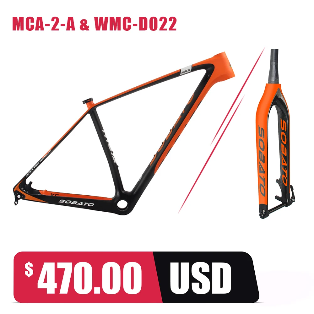 SOBATO китайский углеродный mtb рама 29er сильный горный велосипед 29 части велосипеда