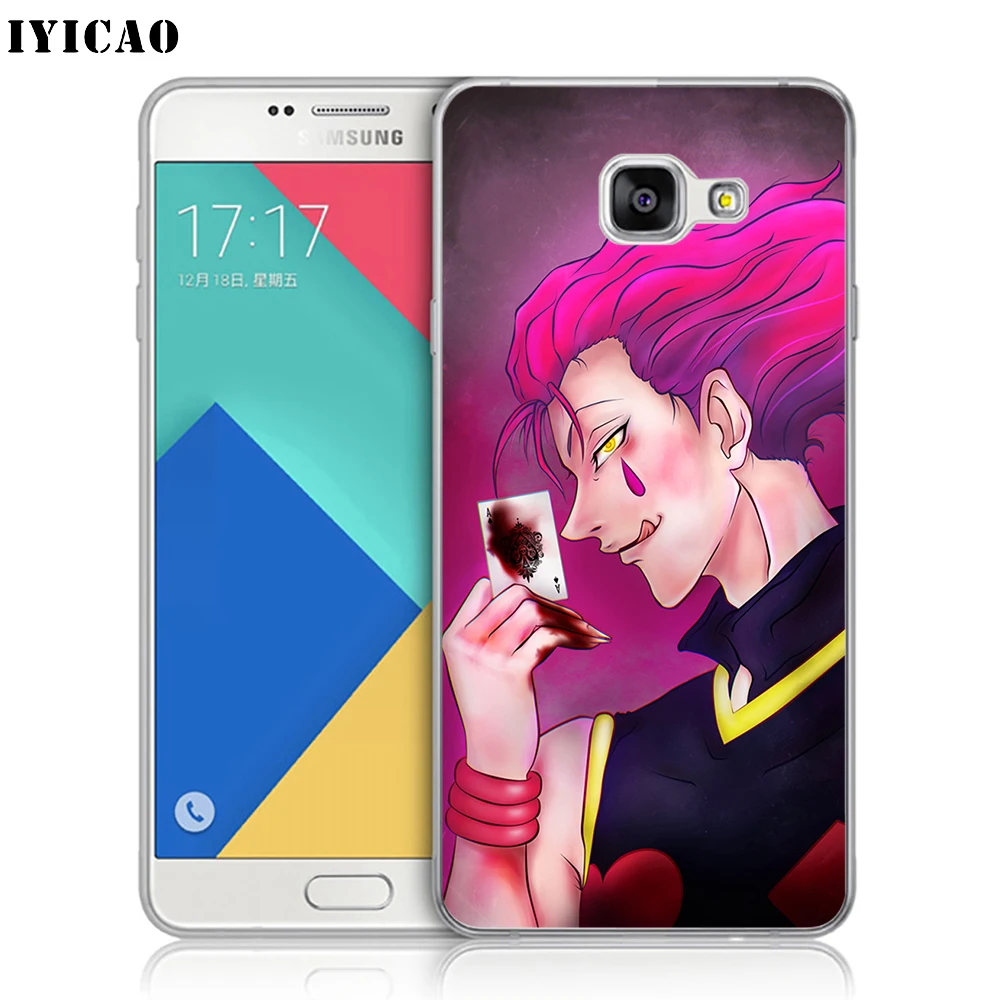 IYICAO Hisoka hunter x Мягкий силиконовый чехол для телефона Samsung A10 A30 A40 A50 A70 M10 M20 M30 TPU |