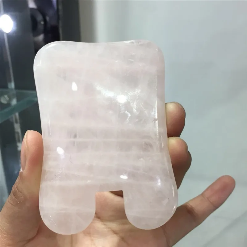 

new arrivals natural rose quartz crystal scraping massage reiki healing gemstone crystal massage wholesale