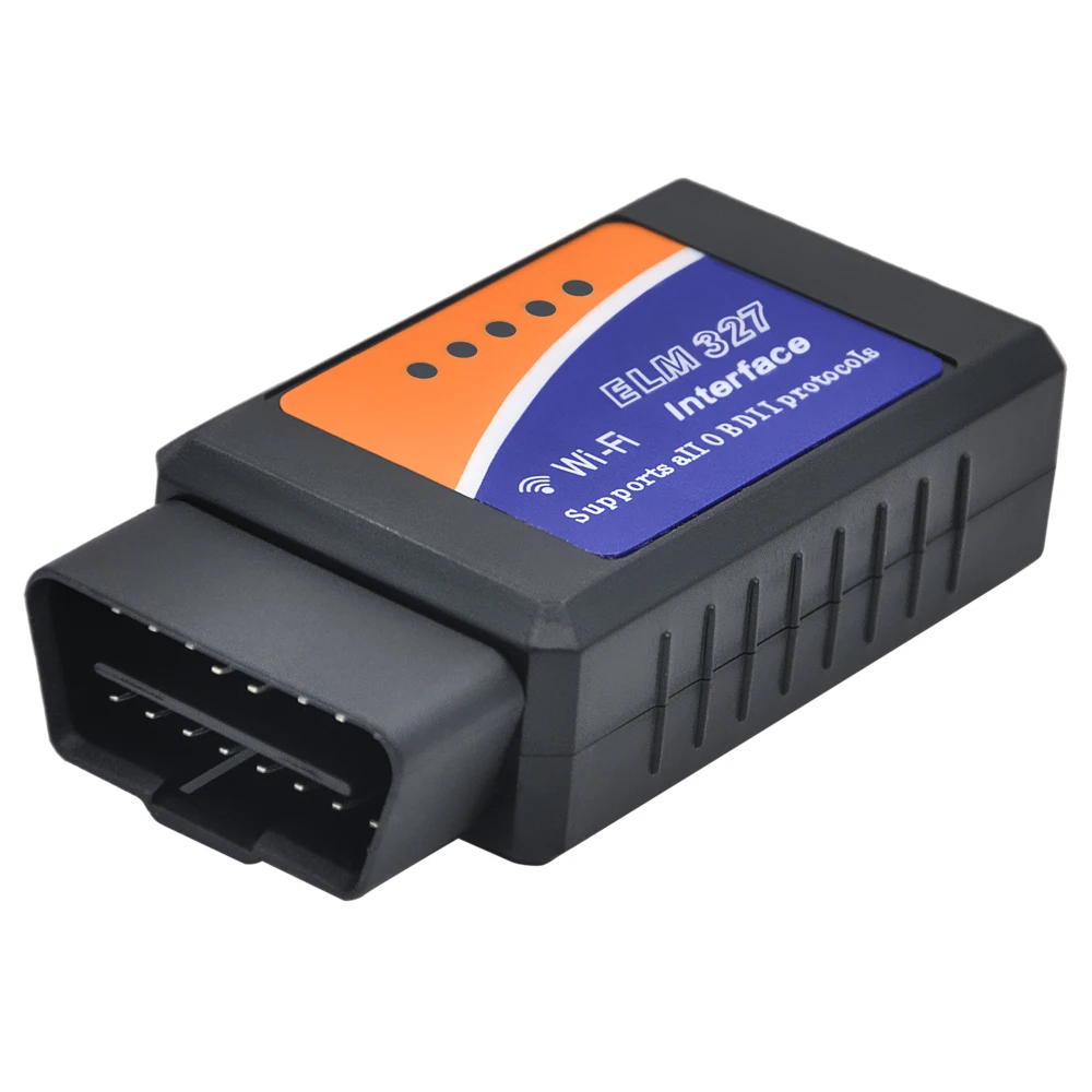 НОВЫЙ АВТО OBDII код читателя V1.5 ELM327 WI FI Беспроводной поддерживает все OBD2 протоколы